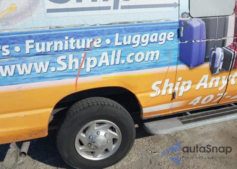 2013 Ford E-250 Commercial из США, поврежденный, VIN 1FTNE2EW5DDA25703